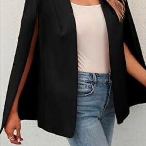 Black Cape Blazer